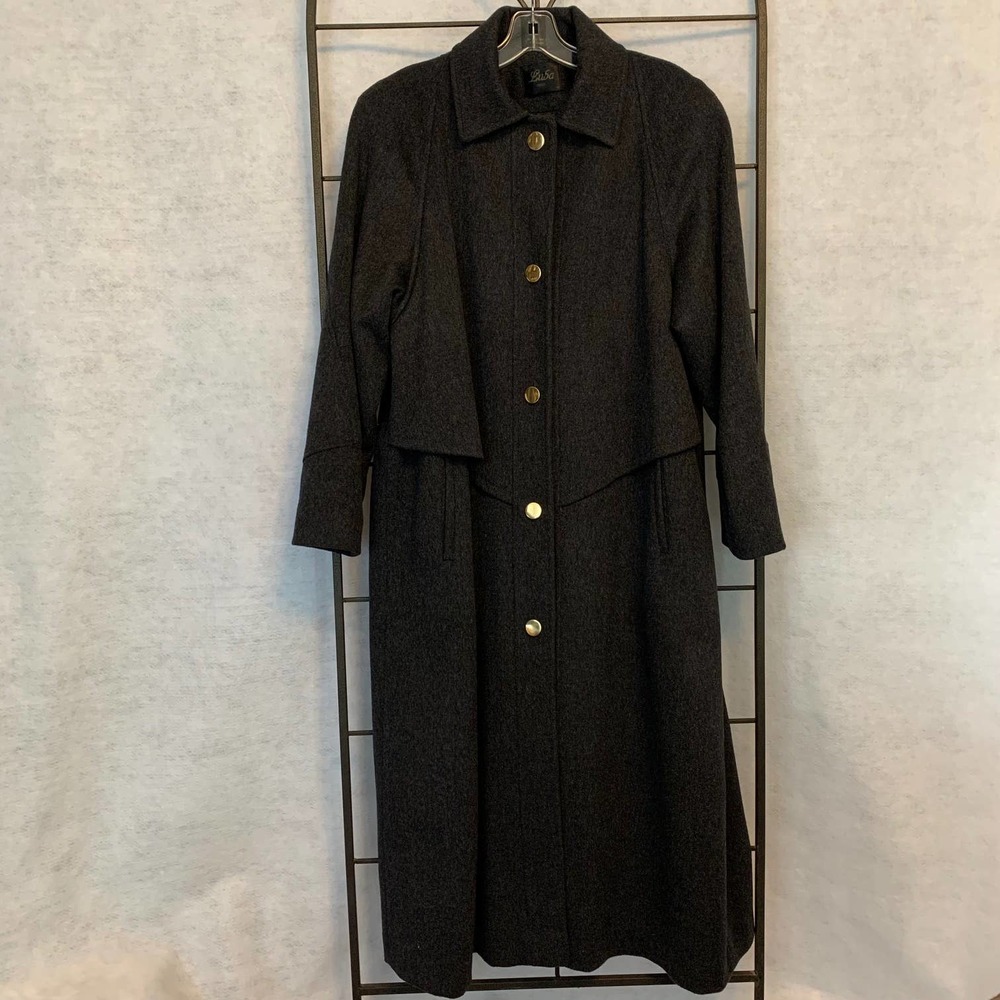 Luba Paris Virgin Wool Vintage Trench Coat